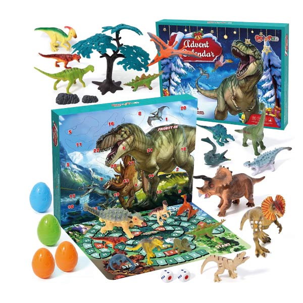 Calendrier de l'avent Dinosaures Onlyfun