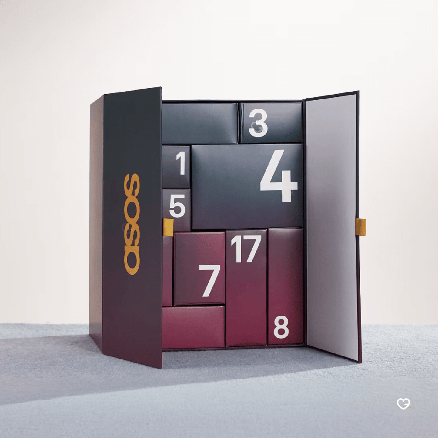 Calendrier de l'avent Asos – Visage + Corps