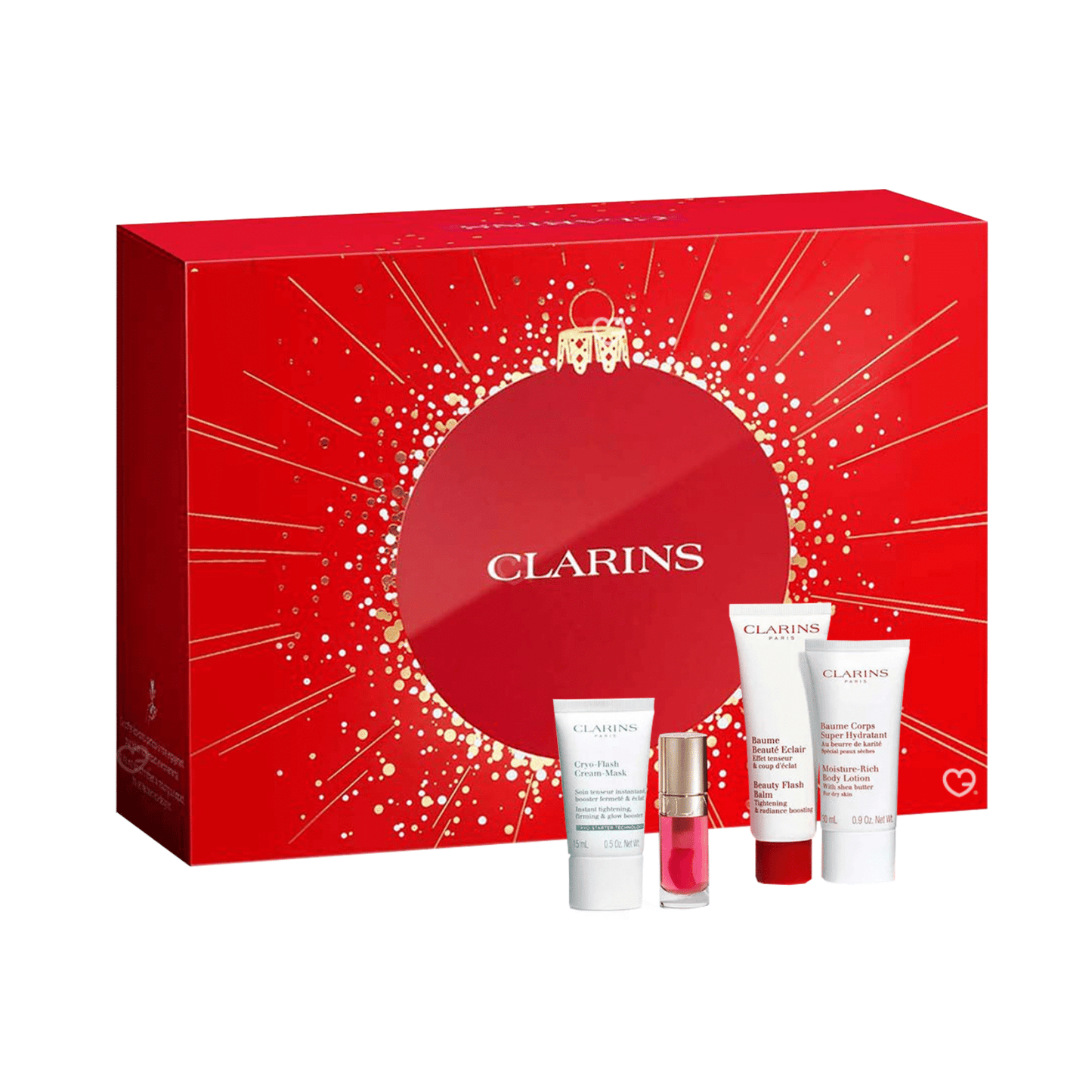 Calendrier de l'avent Clarins 12 jours