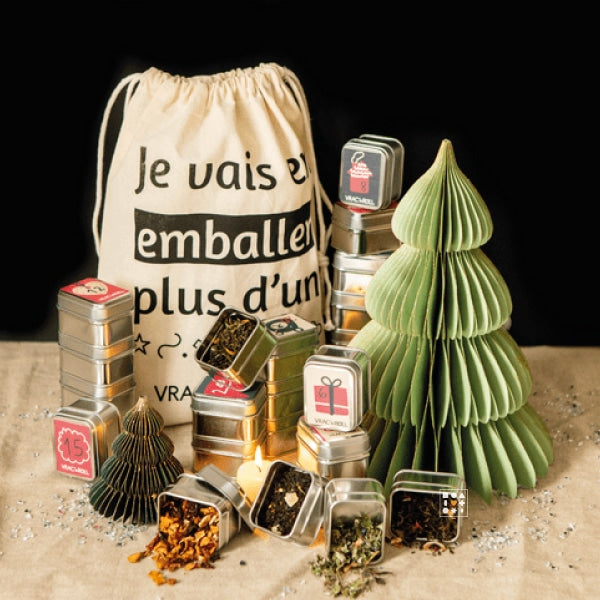 Calendrier de l'avent Vrac’n Roll – Thés Bio