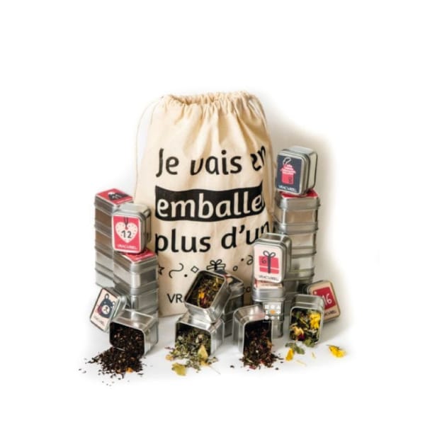 Calendrier de l'avent Vrac’n Roll – Thés Bio