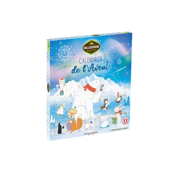 Calendrier de l'avent Belledonne – Chocolat au lait