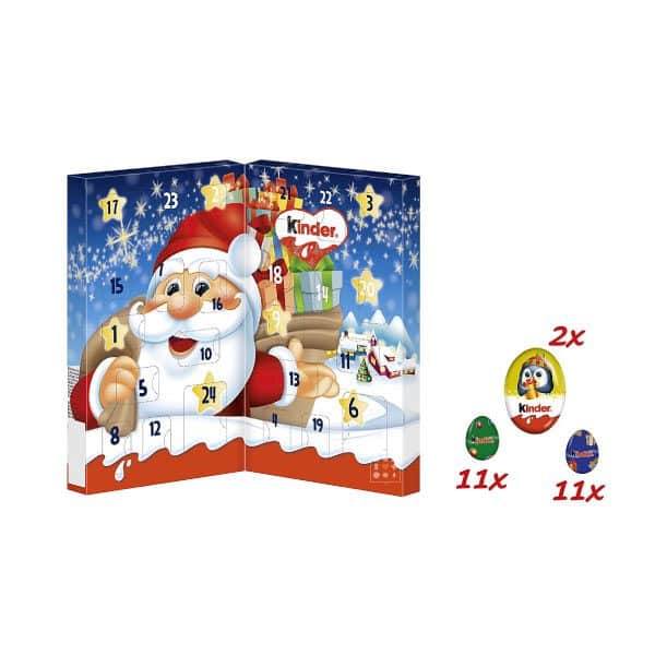 Calendrier de l'avent KINDER Livre