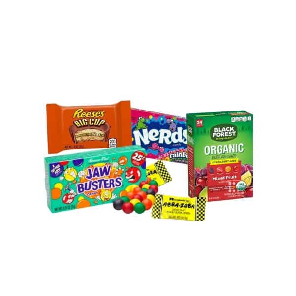 Calendrier de l'avent 24 US Sweets