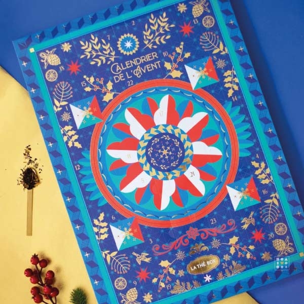 Calendrier de l'avent La Thé Box – Dorures de Noel