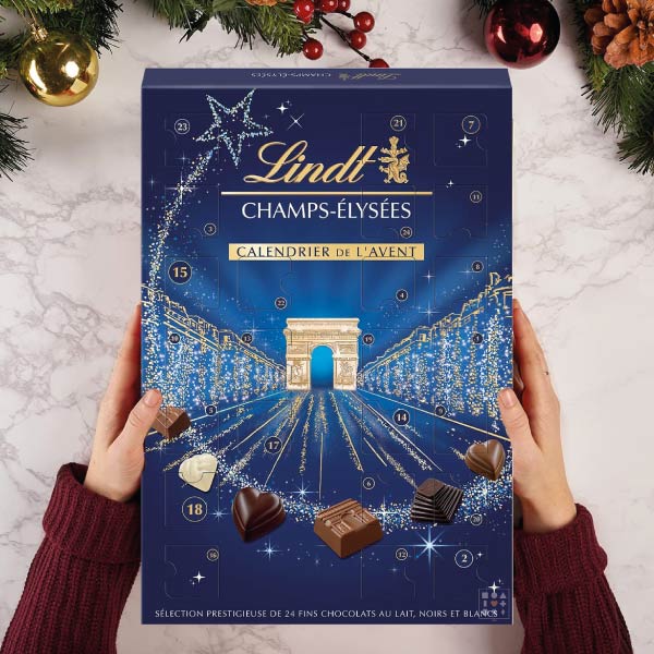 Calendrier de l'avent Lindt Champs-Elysées