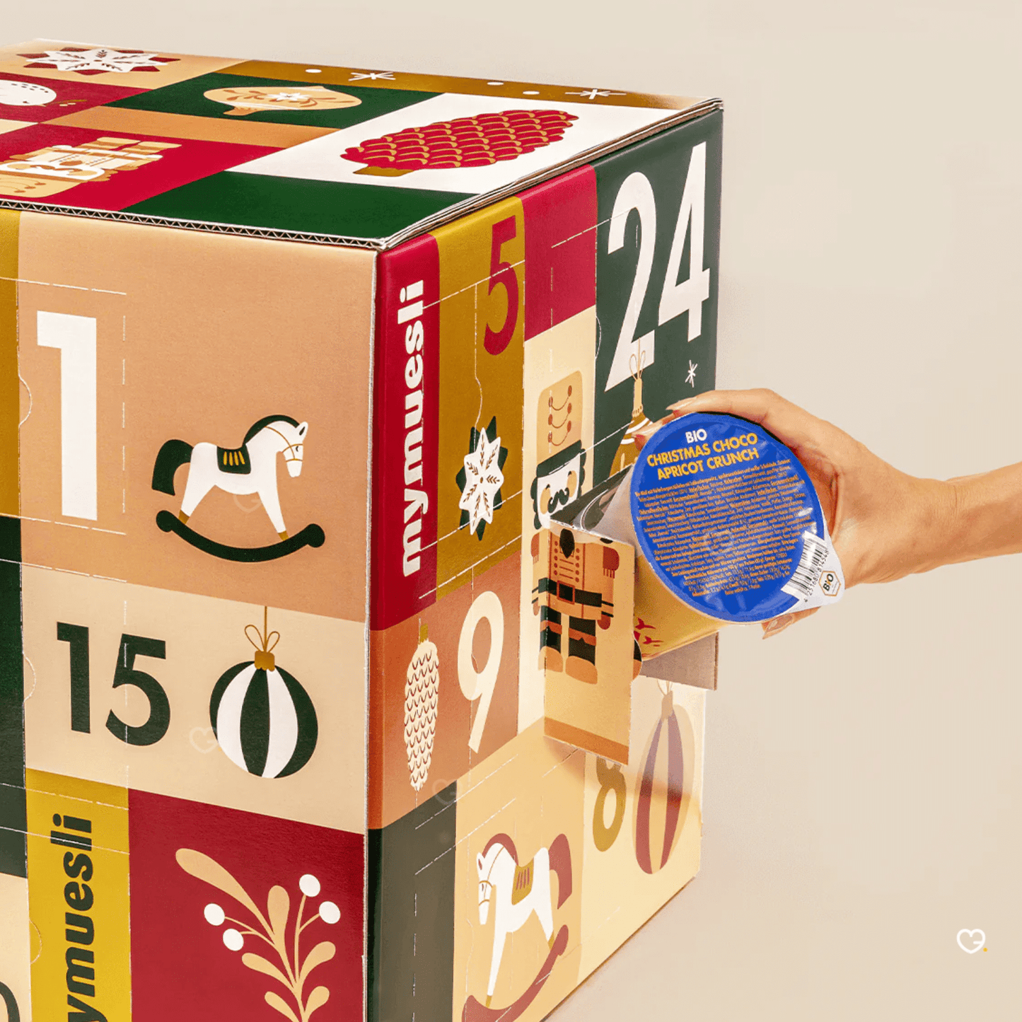 Calendrier de l'avent mymuesli Mixte