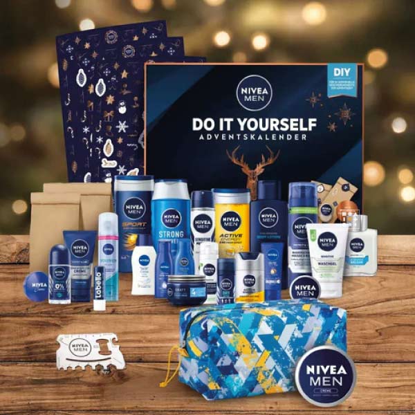 Calendrier de l'avent Nivea Homme DIY
