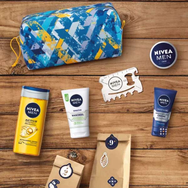 Calendrier de l'avent Nivea Homme DIY
