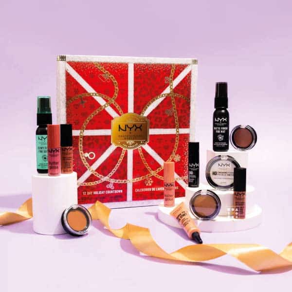 Calendrier de l'avent Nyx – 12 Jours