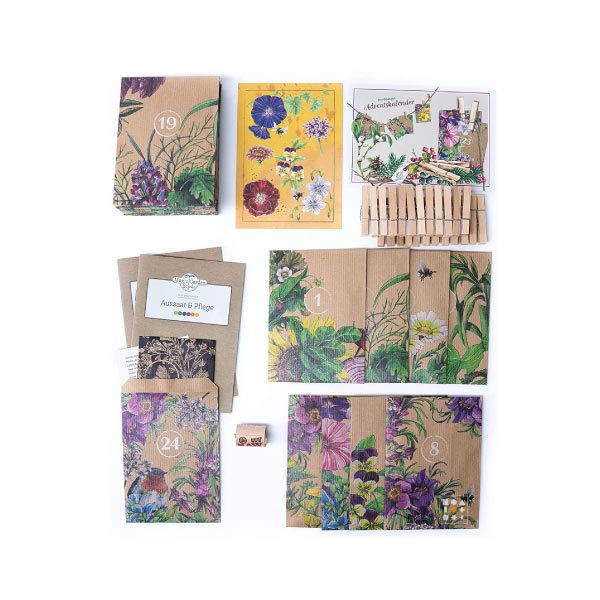 Calendrier de l'avent Semences de Fleurs