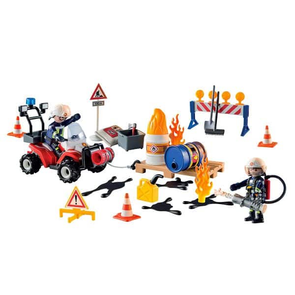 Calendrier de l'avent Playmobil – Pompier & Chantier