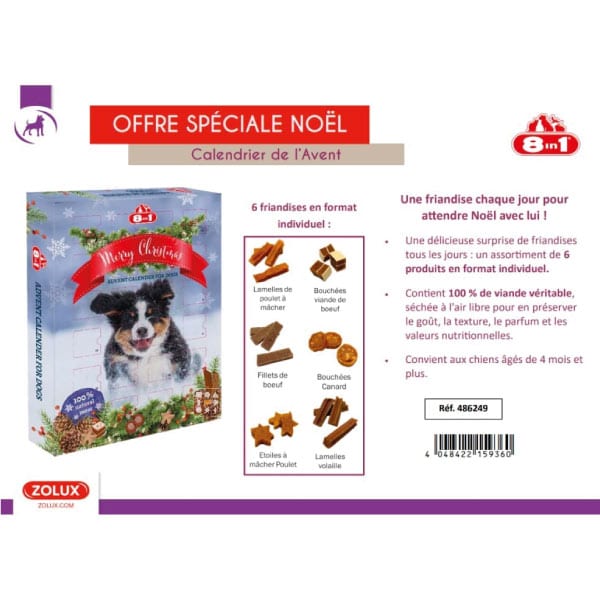 Calendrier de l'avent 8in1 Chien