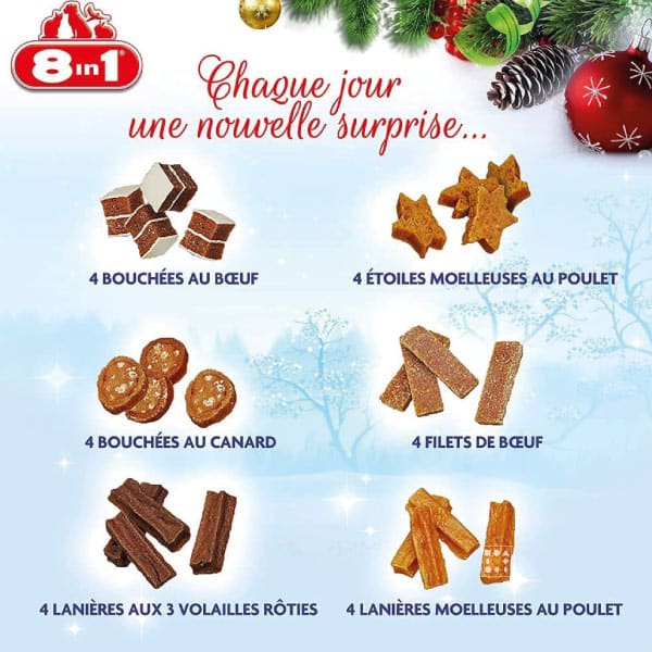 Calendrier de l'avent 8in1 Chien