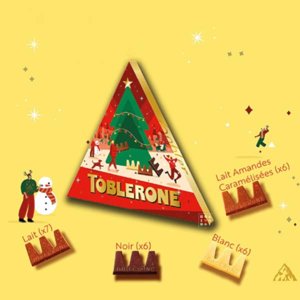 Calendrier de l'avent Toblerone