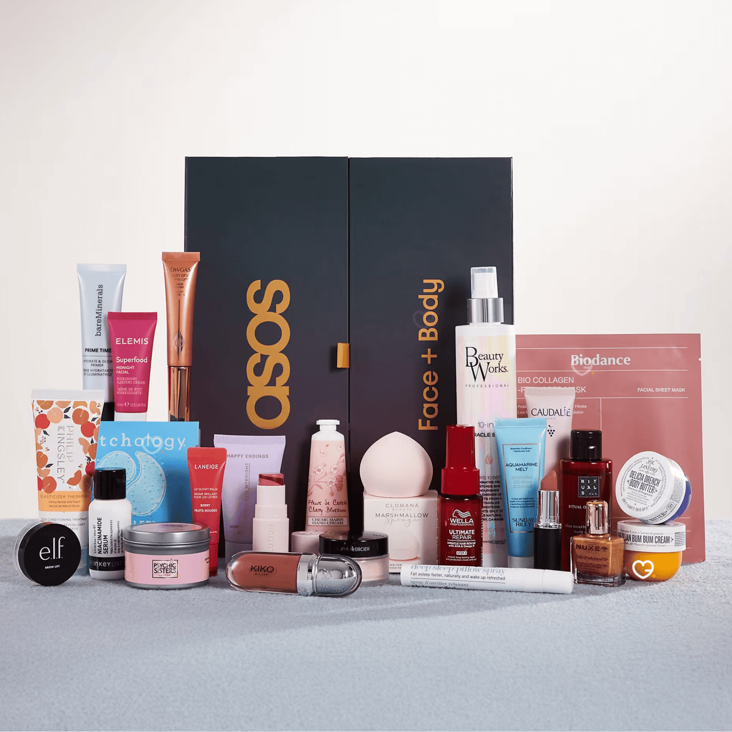 Calendrier de l'avent Asos – Visage + Corps