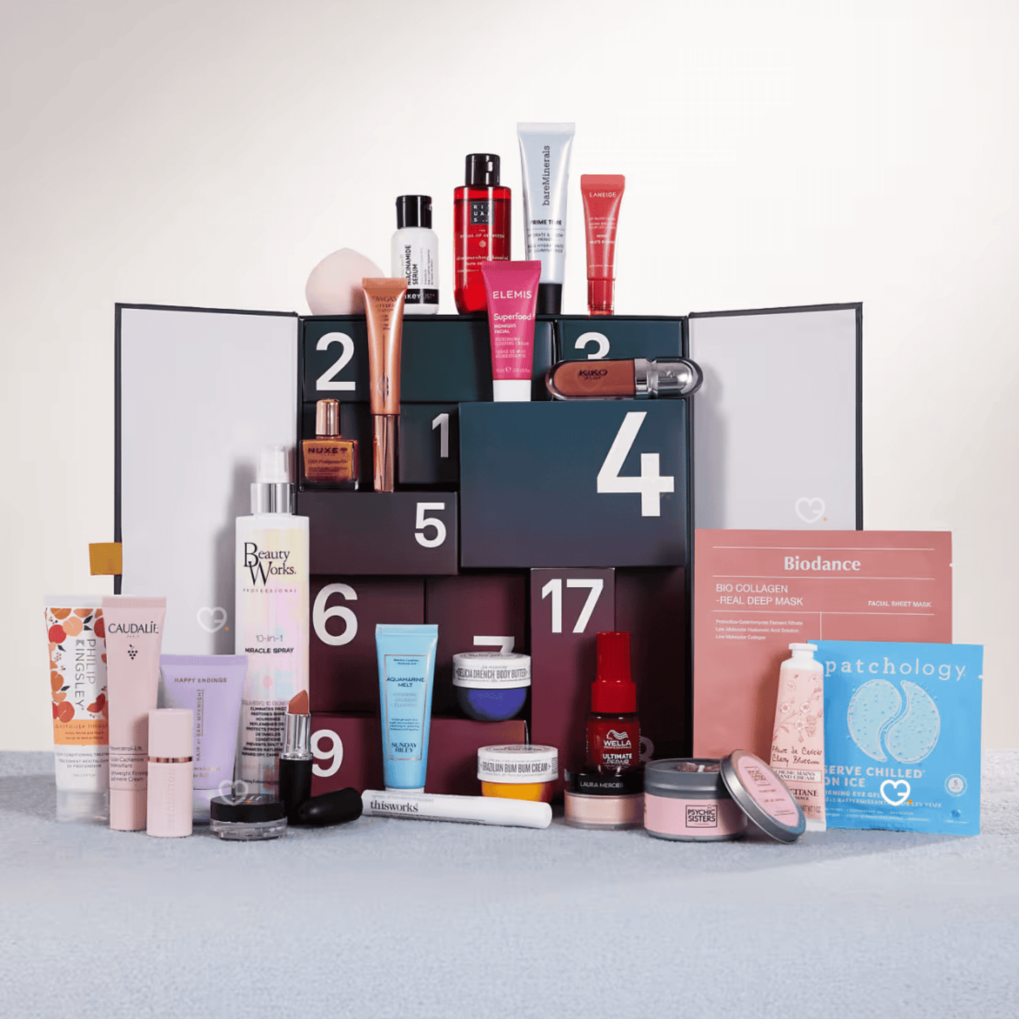 Calendrier de l'avent Asos – Visage + Corps