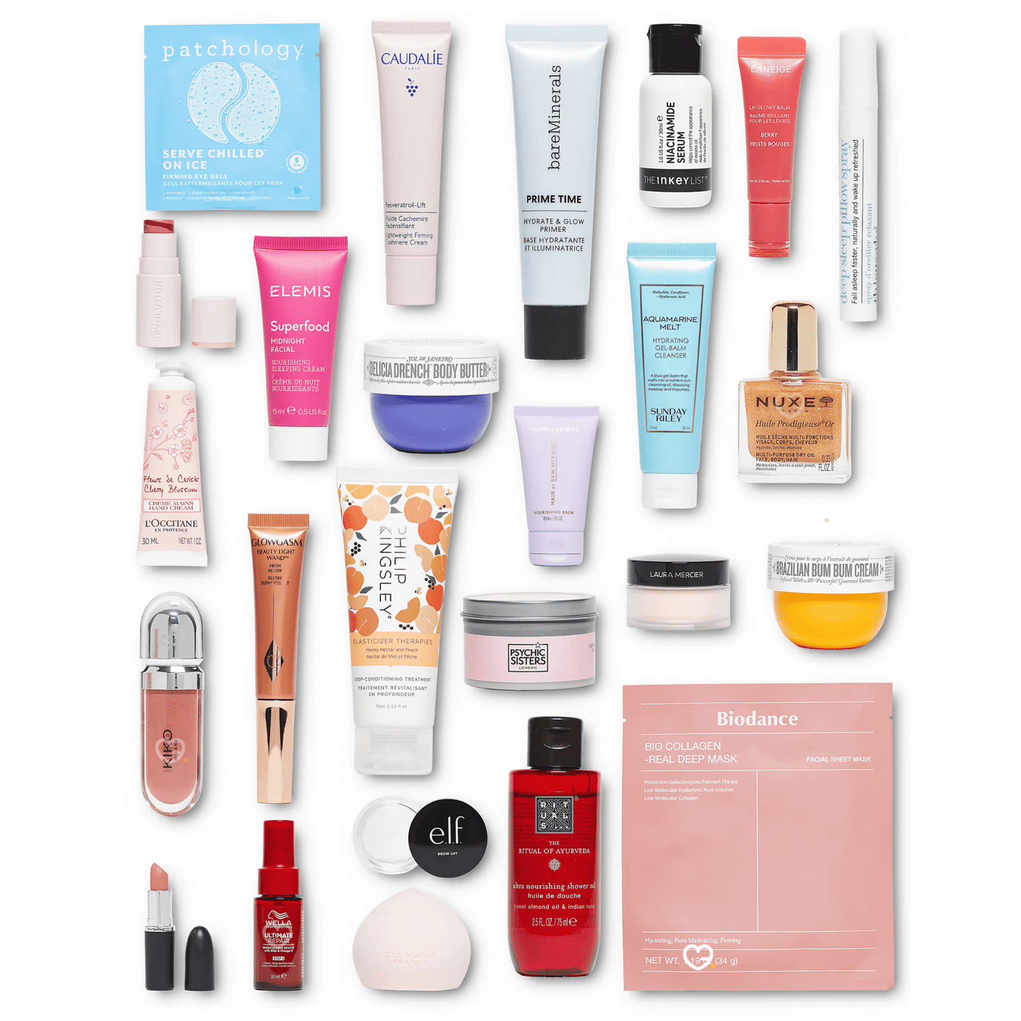 Calendrier de l'avent Asos – Visage + Corps