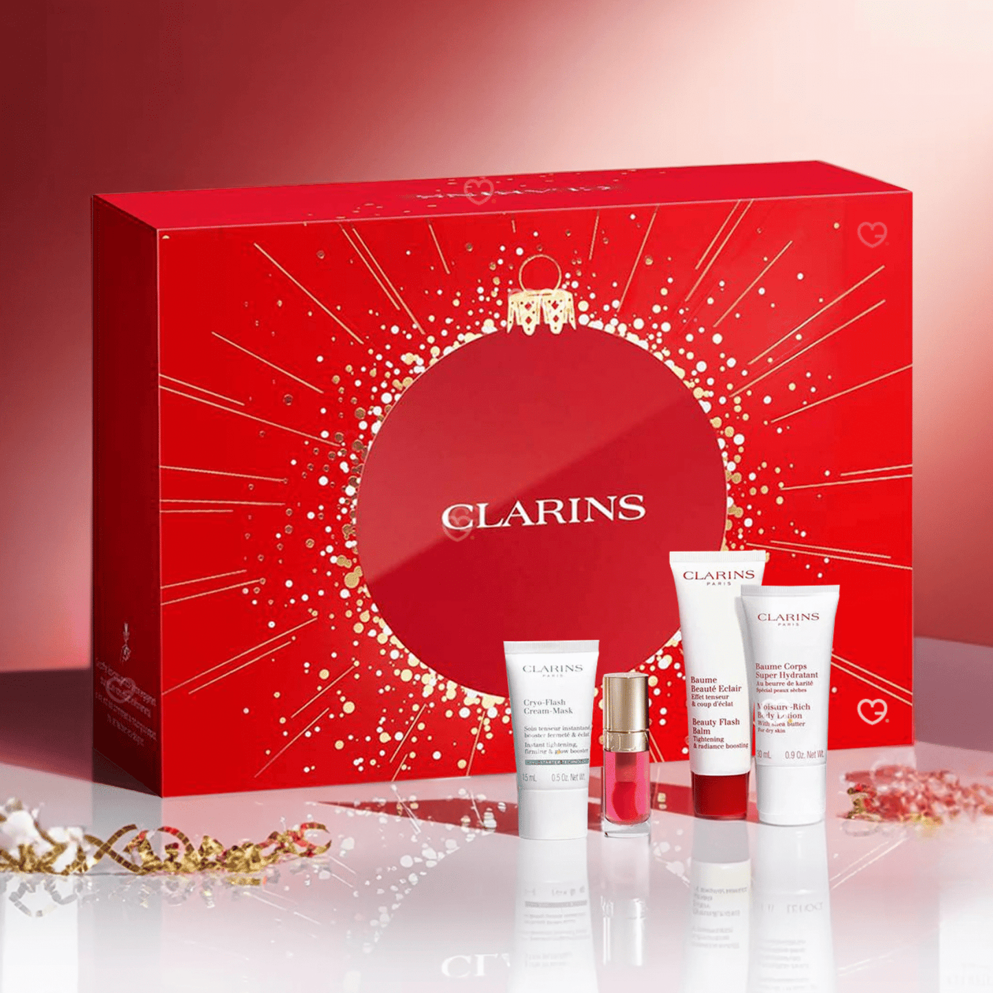 Calendrier de l'avent Clarins 12 jours