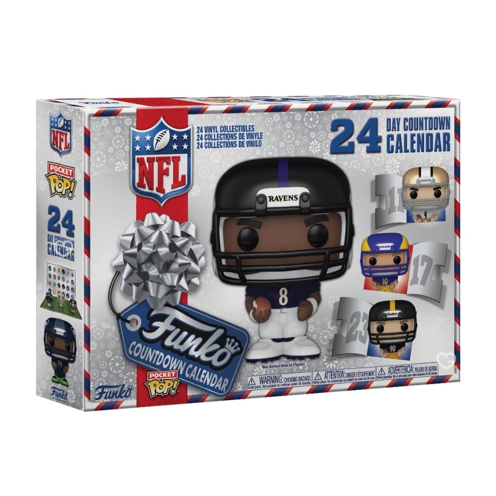 Calendrier de l'avent Funko POP NFL