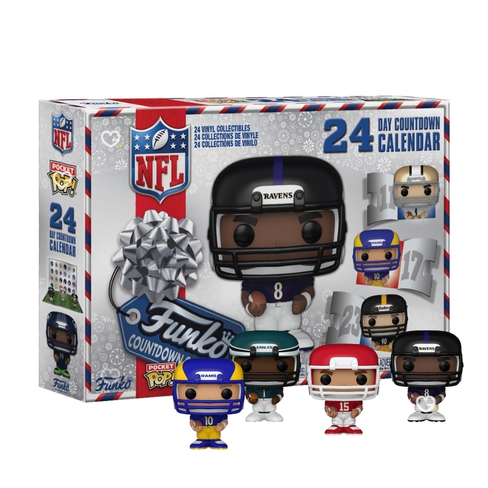 Calendrier de l'avent Funko POP NFL