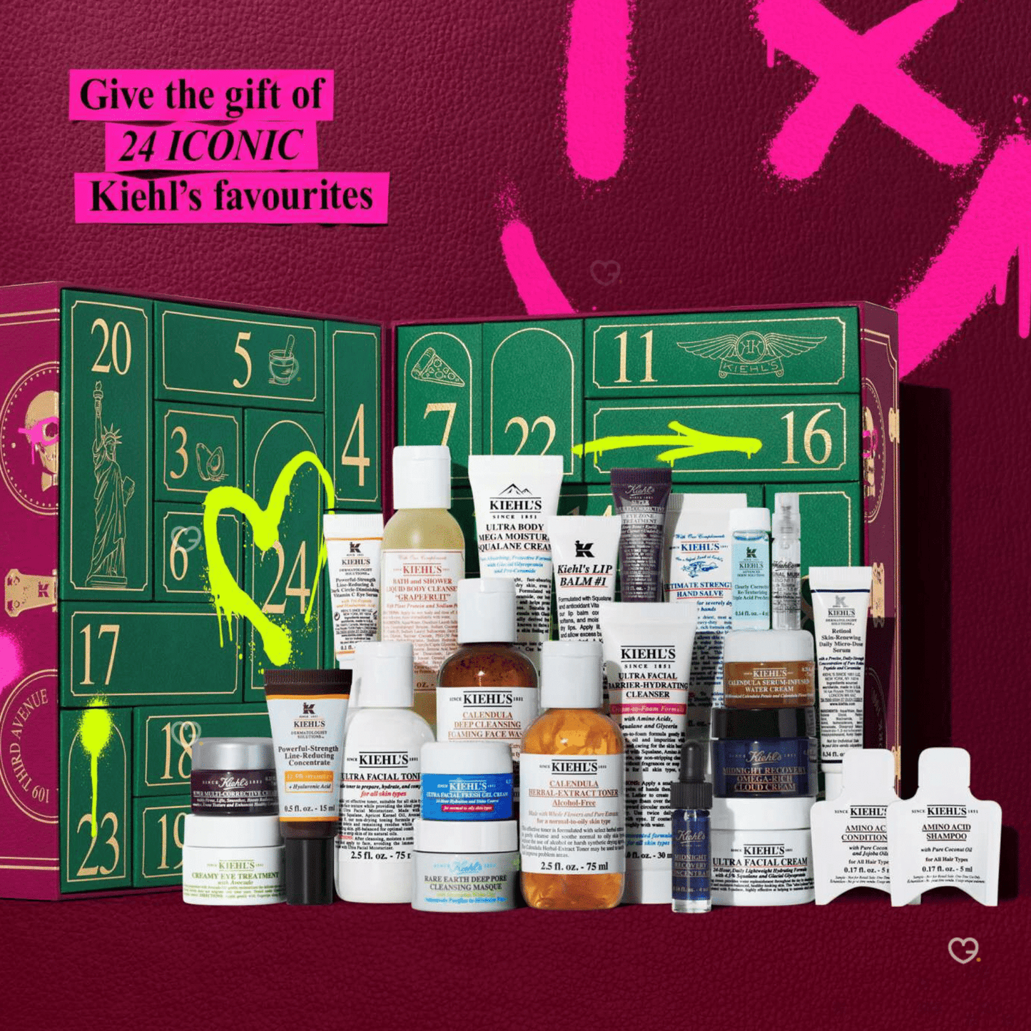 Calendrier de l'avent Kiehl’s