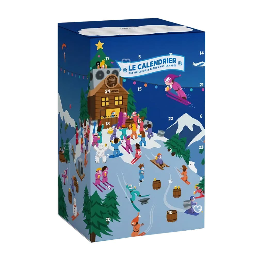 Calendrier de l'avent Find a Bottle – Bières