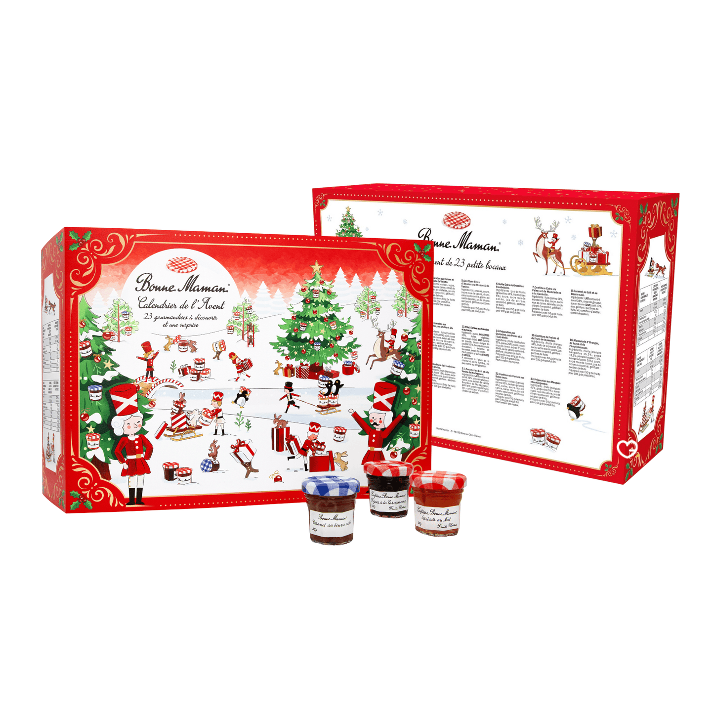 Calendrier de l'avent Bonne Maman