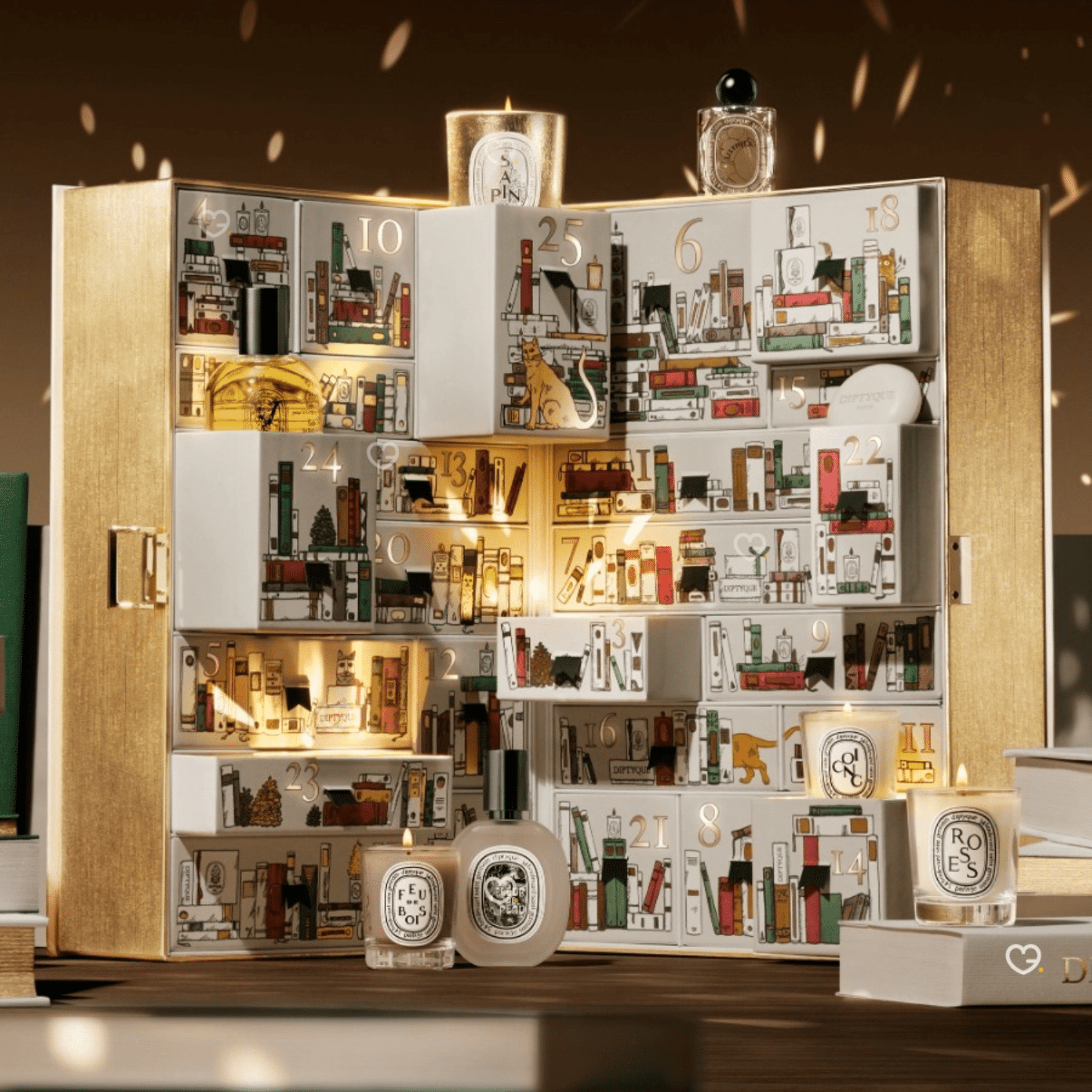 Calendrier de l'avent Diptyque
