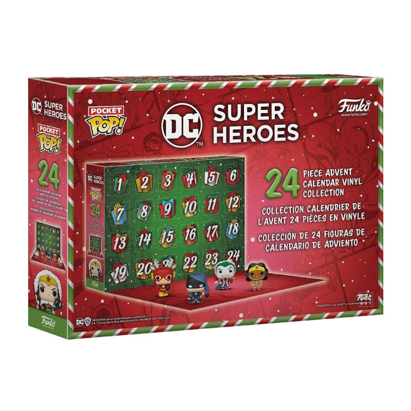 Calendrier de l'avent Funko POP Super Heroes