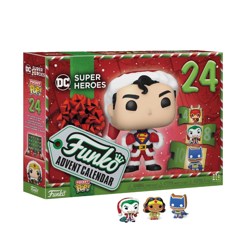 Calendrier de l'avent Funko POP Super Heroes