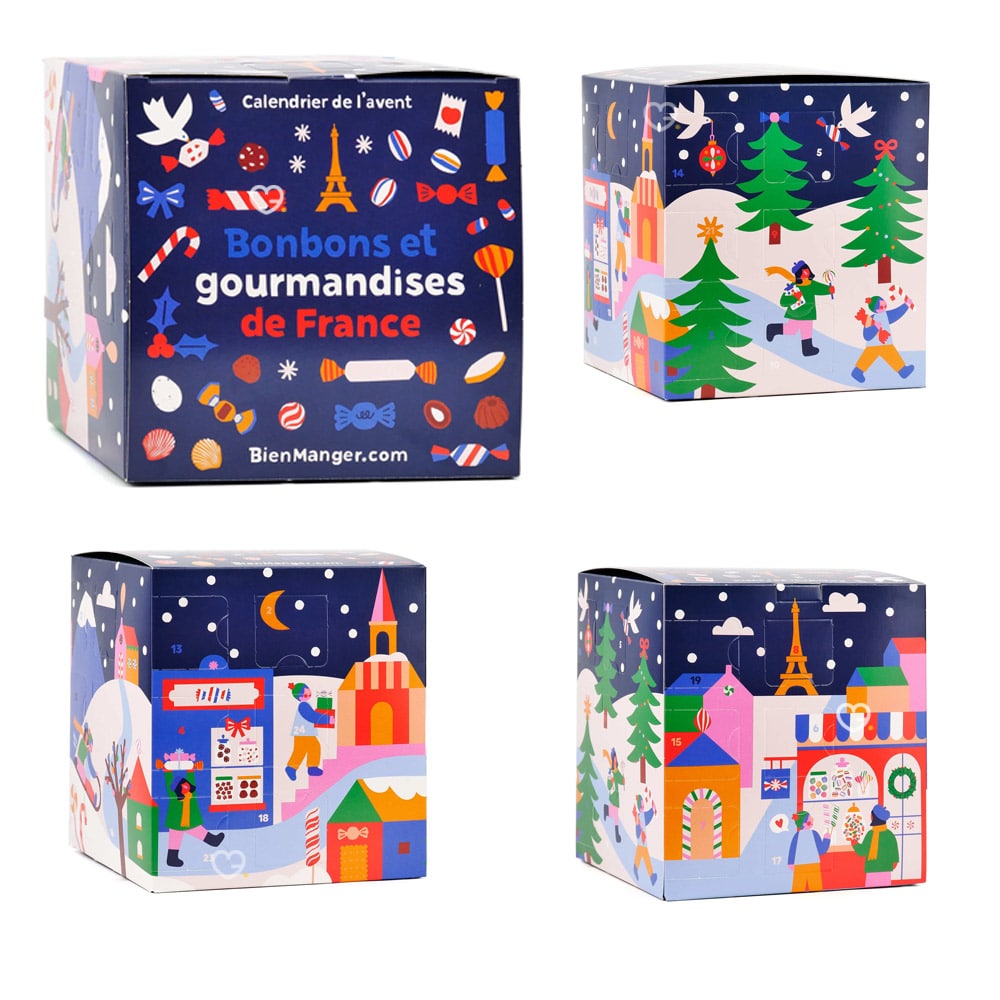 Calendrier de l'avent Bonbons et Gourmandises