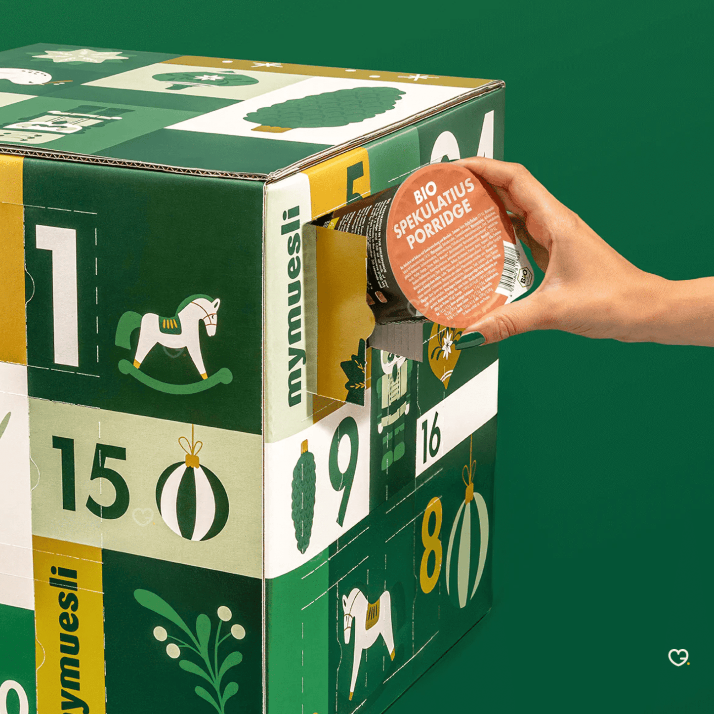Calendrier de l'avent mymuesli – Spécial Porridge