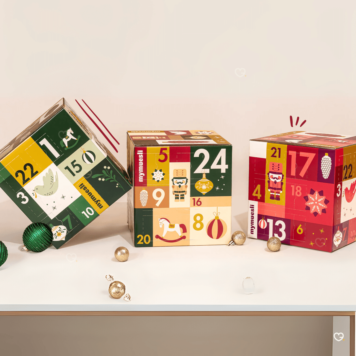 Calendrier de l'avent mymuesli – Muesli