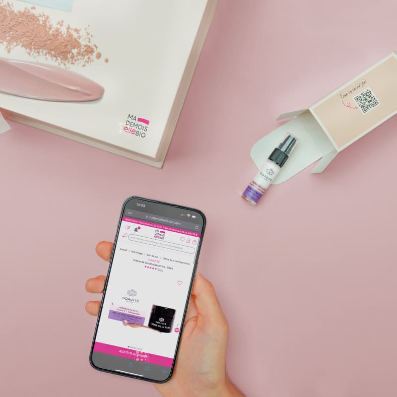 Calendrier de l'avent Mademoiselle Bio