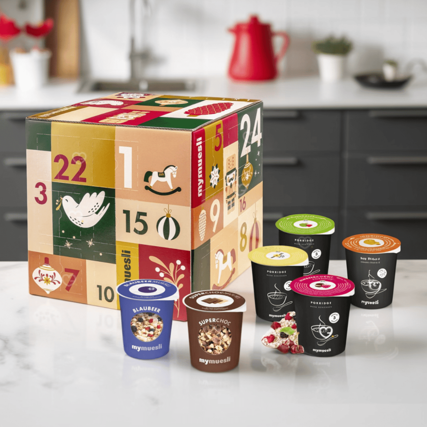 Calendrier de l'avent mymuesli Mixte