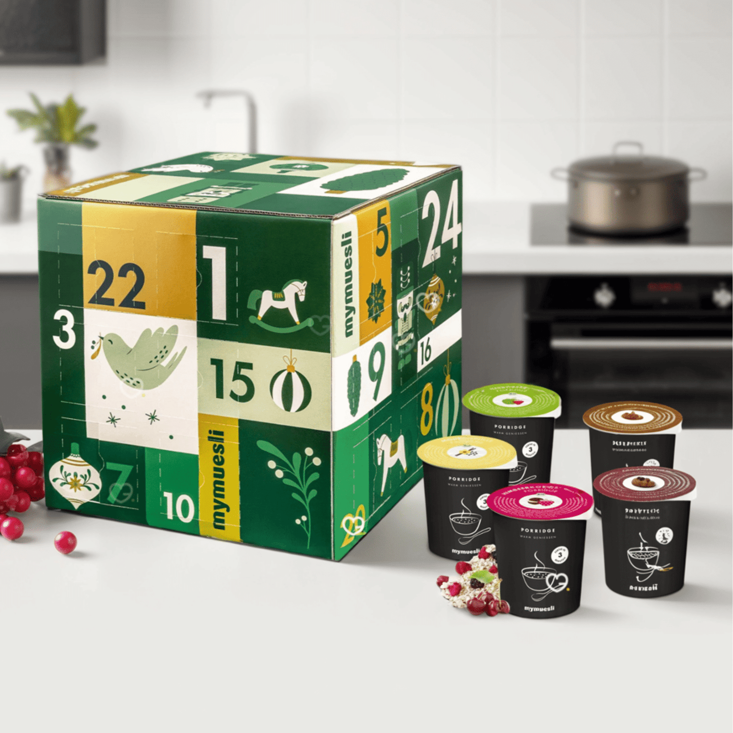 Calendrier de l'avent mymuesli – Spécial Porridge