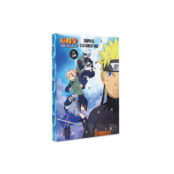 Calendrier de l'avent Naruto Papeterie