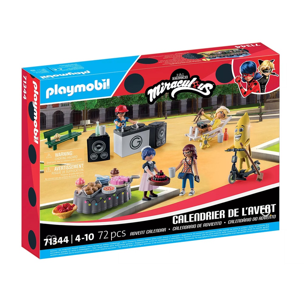 Calendrier de l'avent Playmobil – Miraculous (71344)