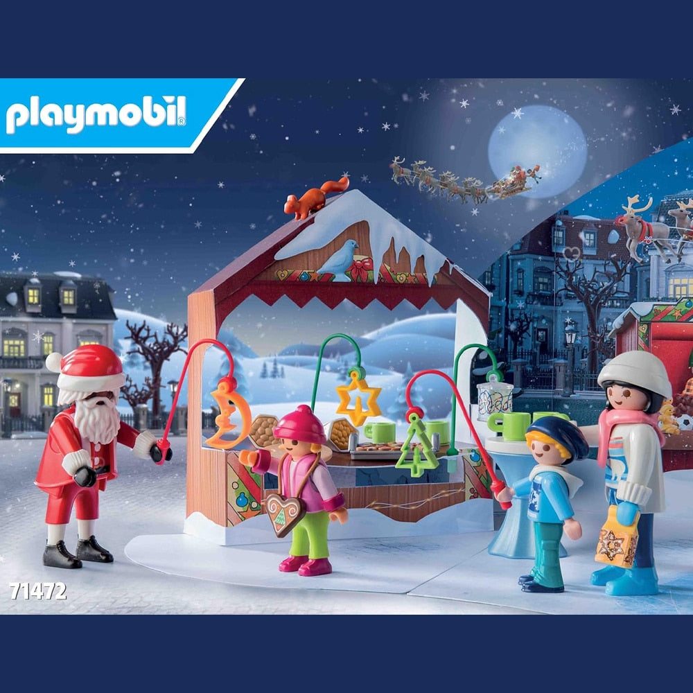 Calendrier de l'avent Playmobil – Marché de Noël (71472)