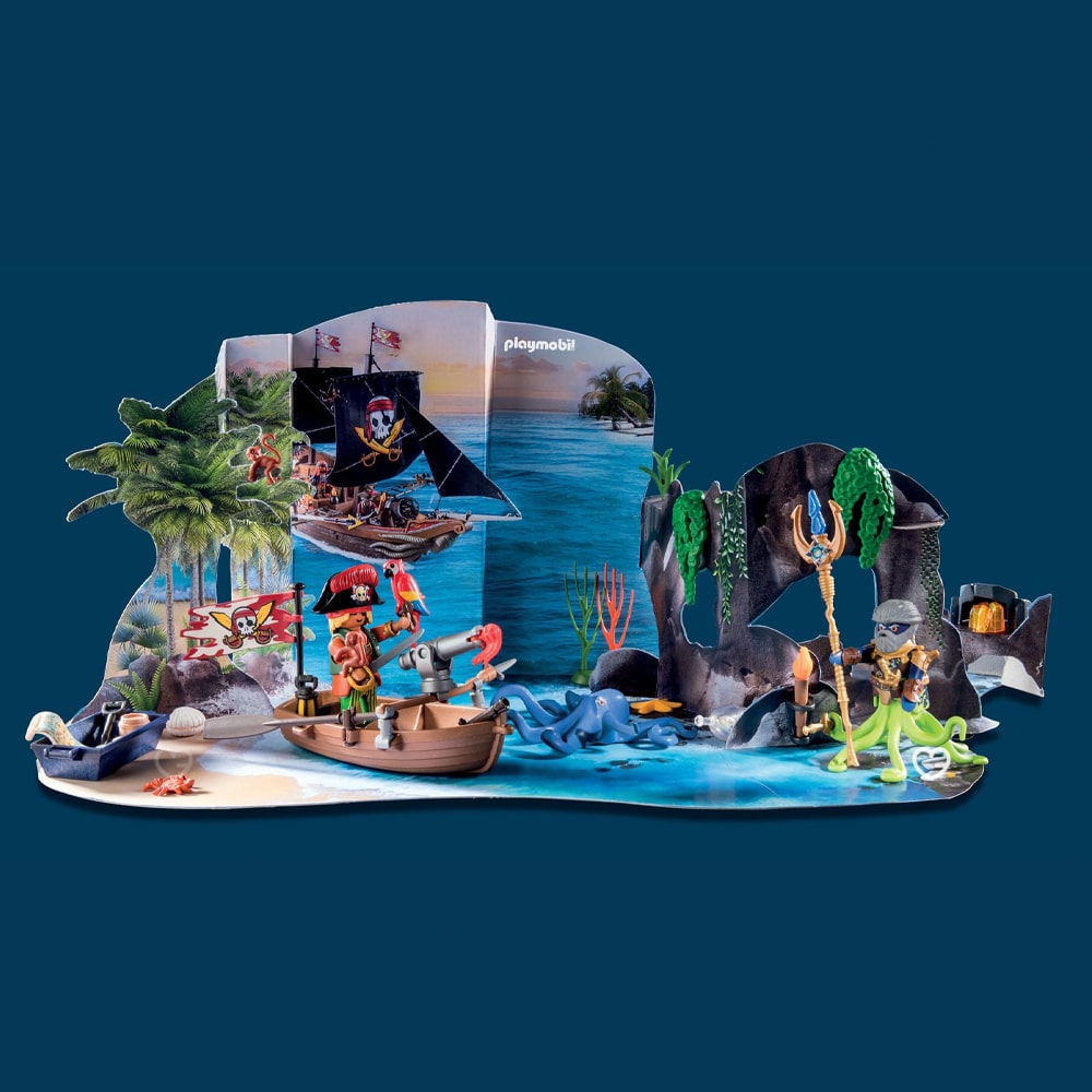 Calendrier de l'avent Playmobil – Pirates (71636)
