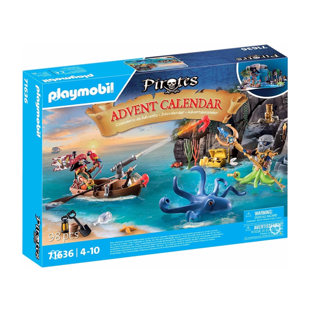 Calendrier de l'avent Playmobil – Pirates (71636)