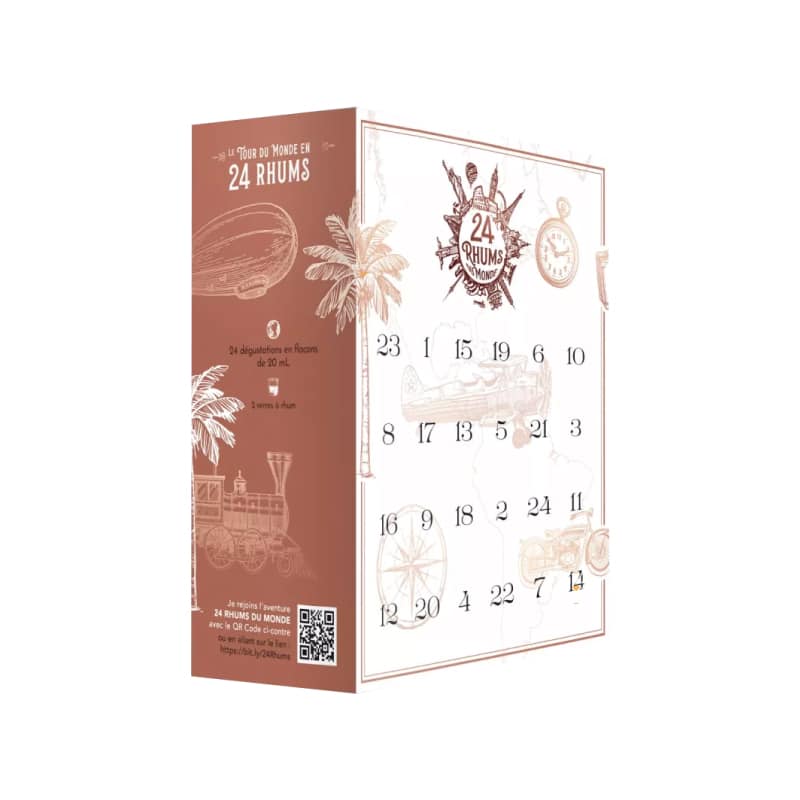 Calendrier de l'avent 24 Rhums du Monde