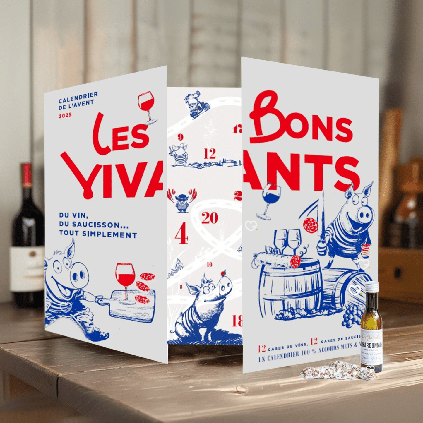 Calendrier de l'avent Les Bons Vivants