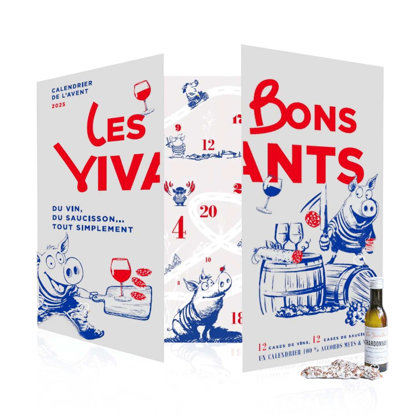 Calendrier de l'avent Les Bons Vivants