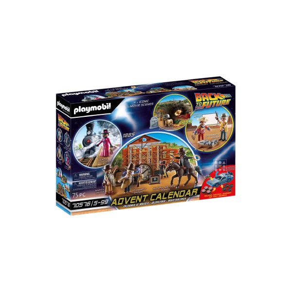 Calendrier de l'avent Playmobil – Retour vers le futur Western 70576