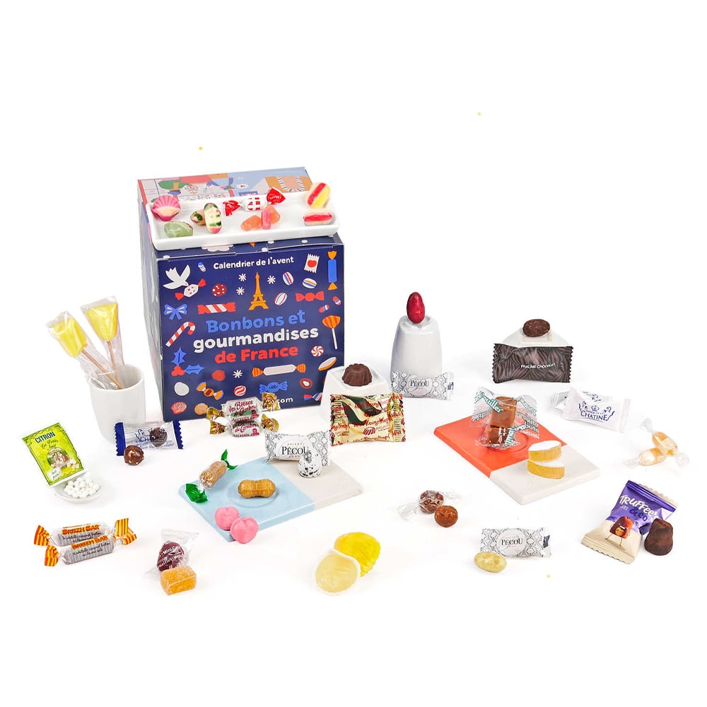 Calendrier de l'avent Bonbons et Gourmandises