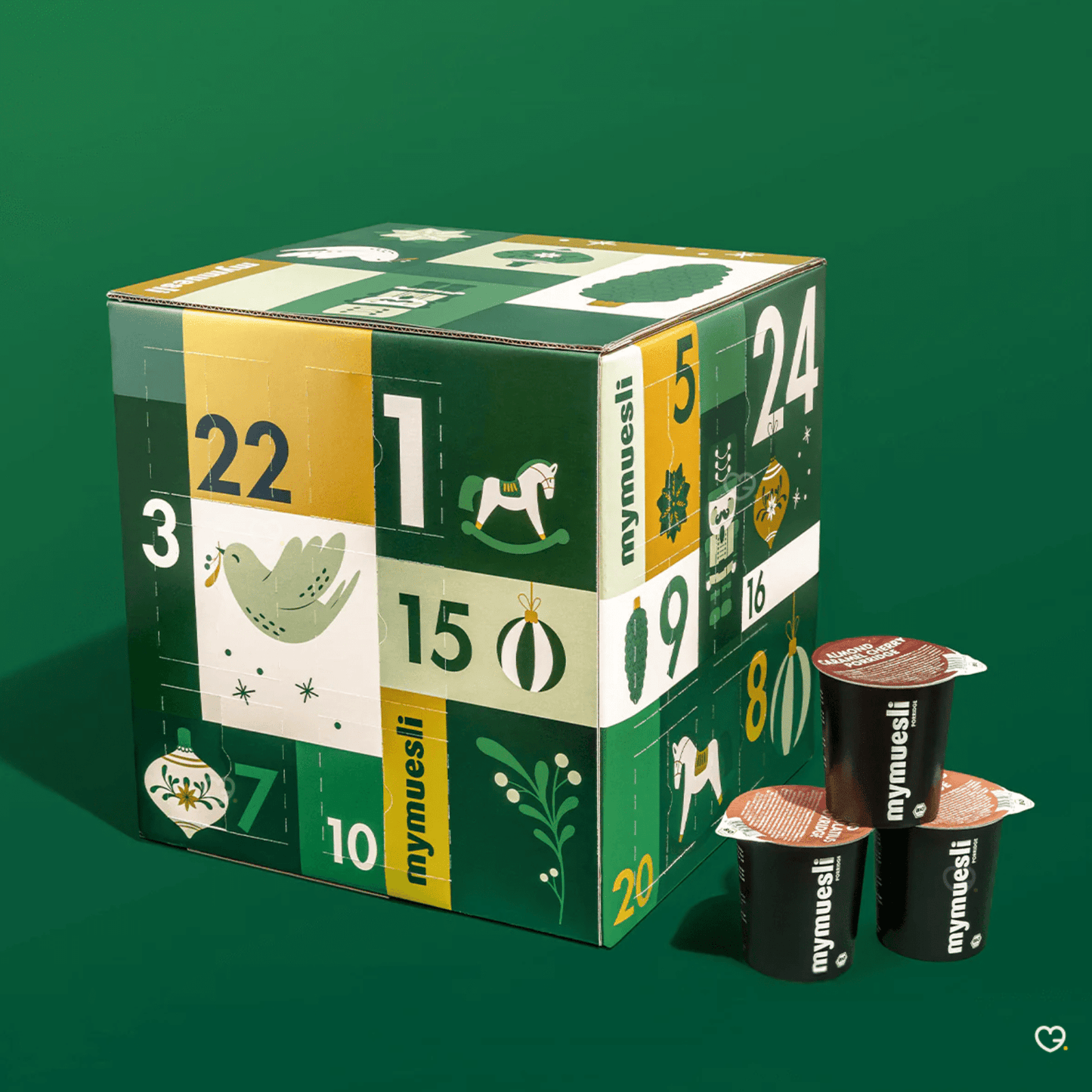 Calendrier de l'avent mymuesli – Spécial Porridge