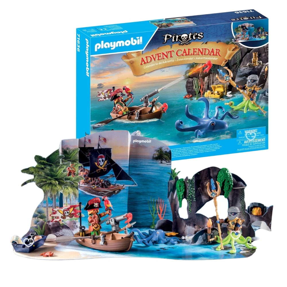 Calendrier de l'avent Playmobil – Pirates (71636)