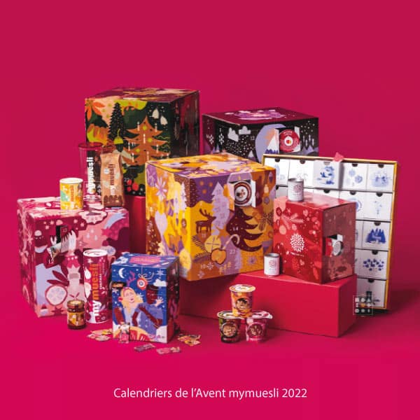 Calendrier de l'avent mymuesli – Imagine Chocolat
